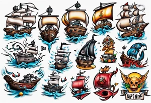 SHIP8 INC. tattoo idea