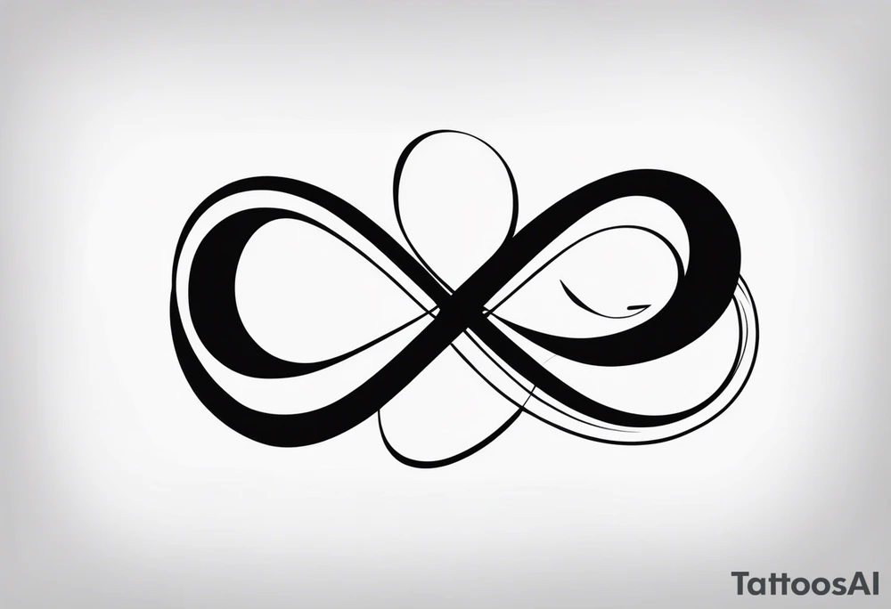 “Even If” and infinity symbol tattoo idea