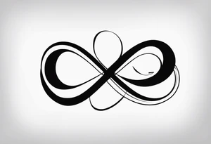 “Even If” and infinity symbol tattoo idea