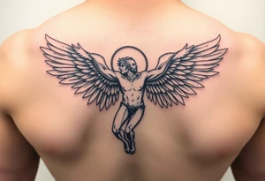 Icarus falling tattoo idea