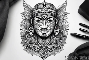 maui Polynesian hook tattoo tattoo idea