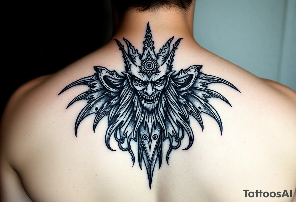 Sheogorath prince of madness tattoo idea