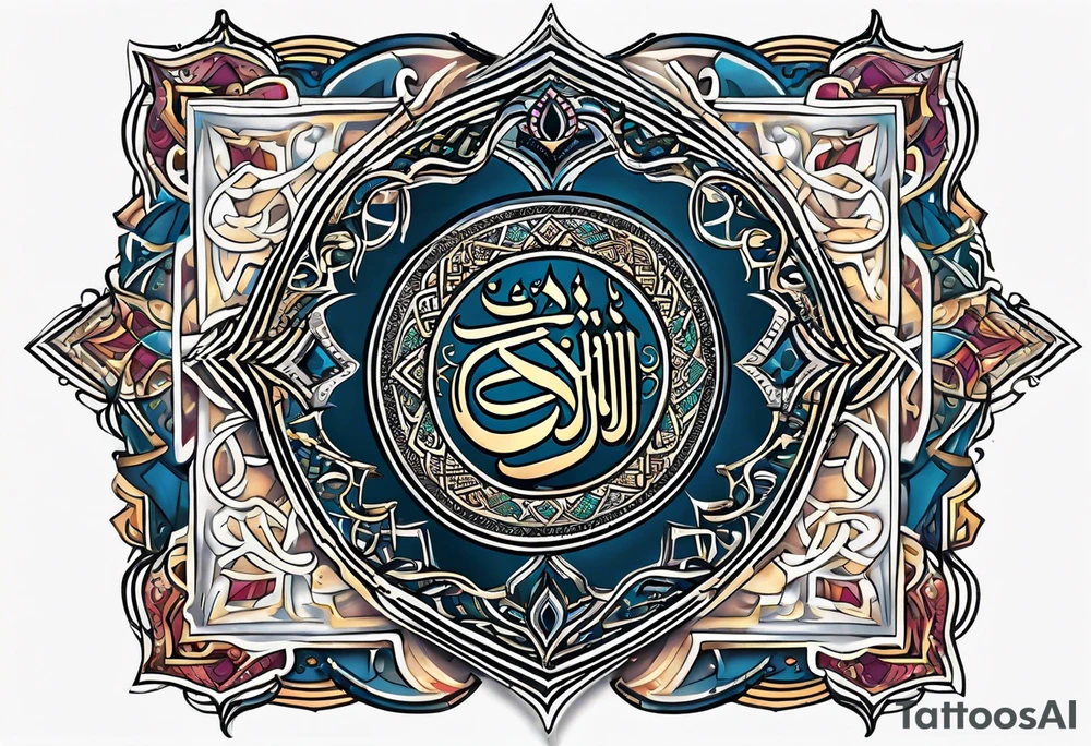 Quran book tattoo tattoo idea