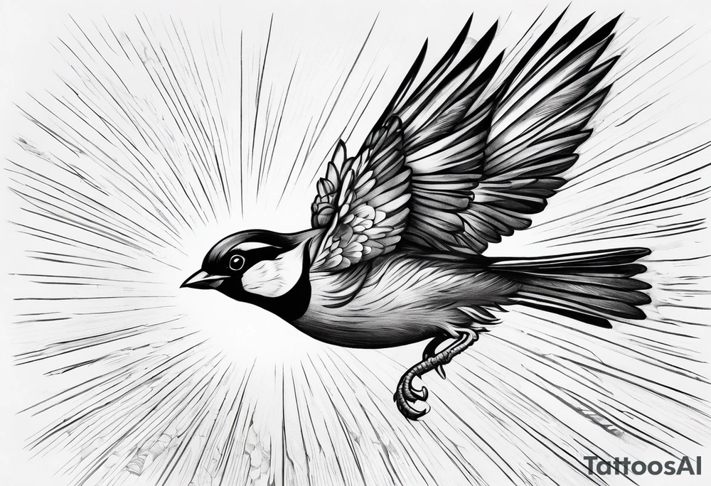 one flying
sparrow, sunrays,
make it a neck sleeve tattoo idea one flying
sparrow, sunrays,
make it a neck sleeve tattoo idea