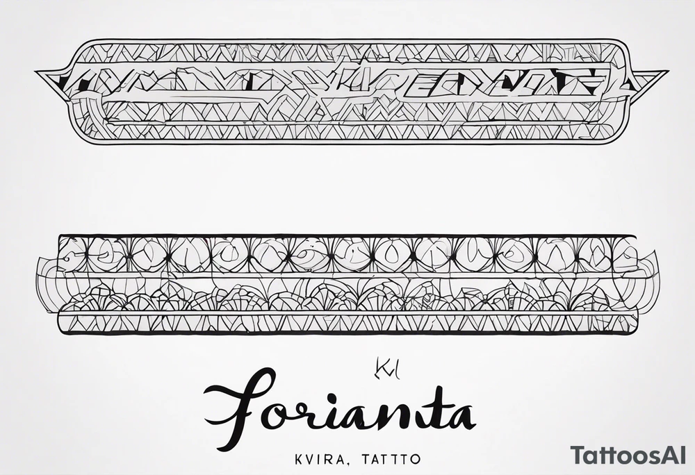 forearm tattoo text 
KIVIRANTA tattoo idea