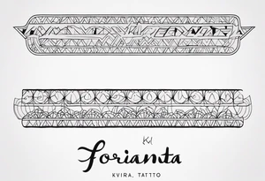 forearm tattoo text 
KIVIRANTA tattoo idea