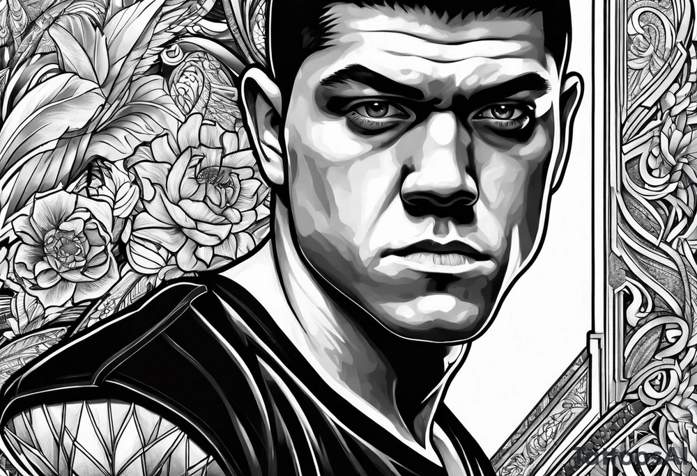 Nick diaz tattoo idea