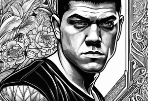 Nick diaz tattoo idea