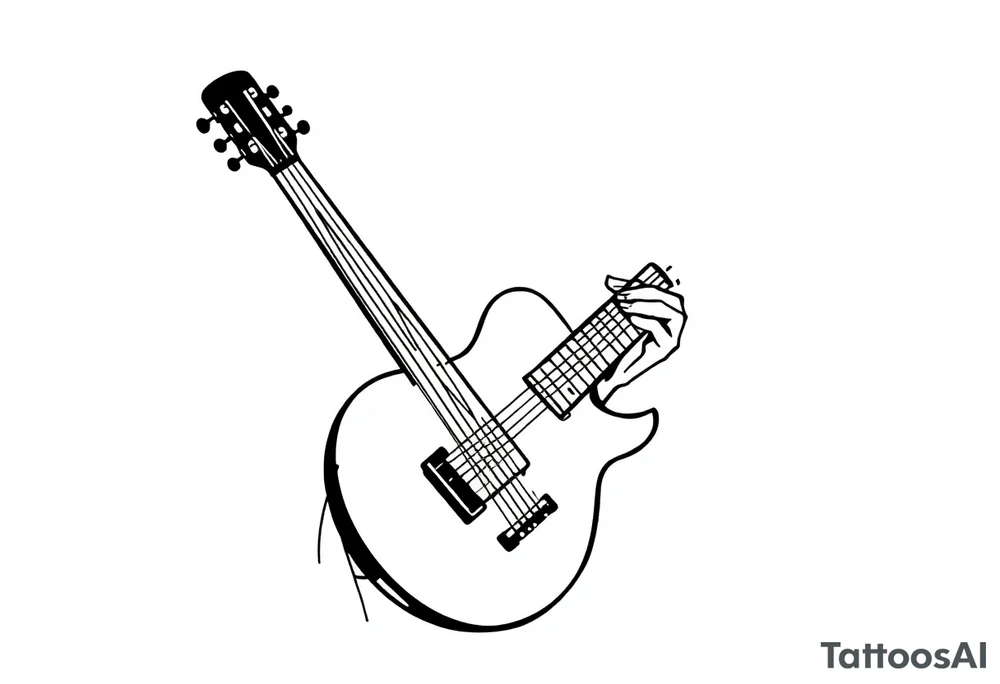 Music tattoo idea