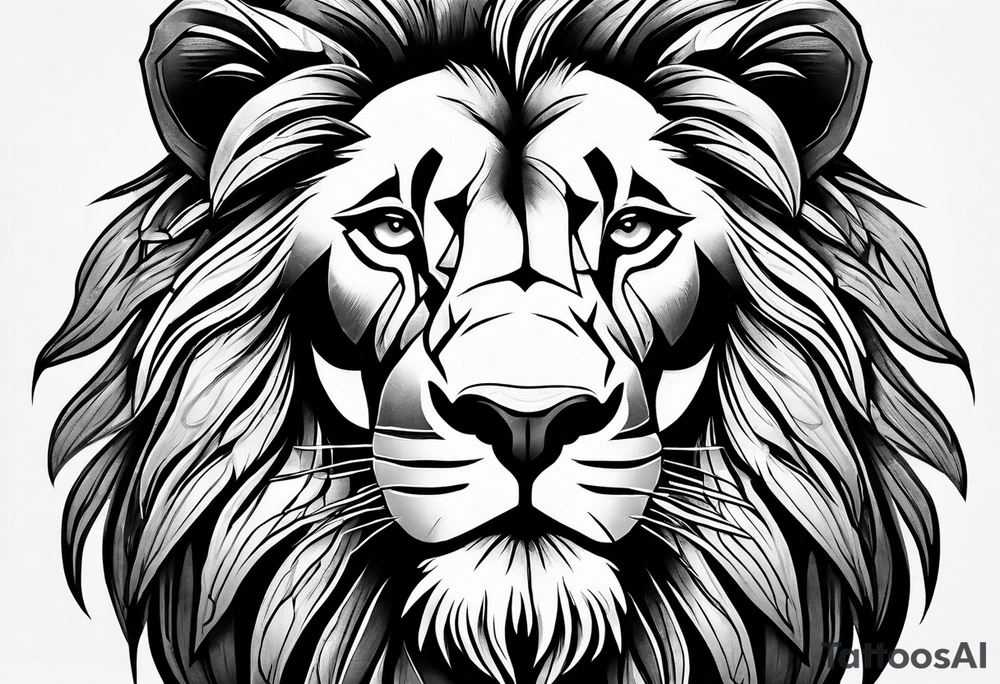 lion king tattoo idea