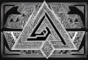 Valhalla word 
valknut tattoo idea