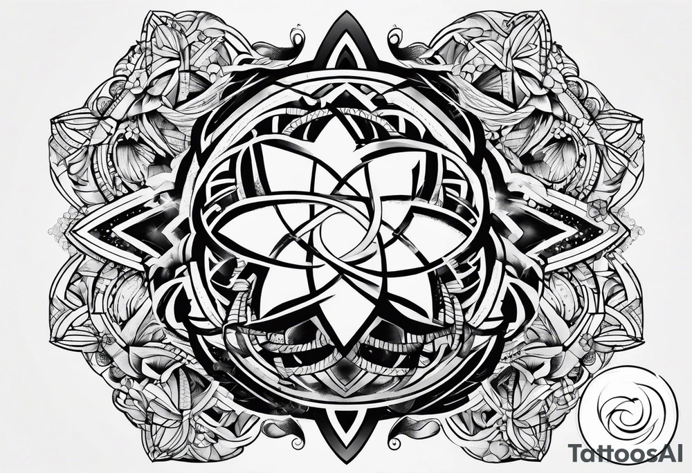 infinity connection tattoo idea