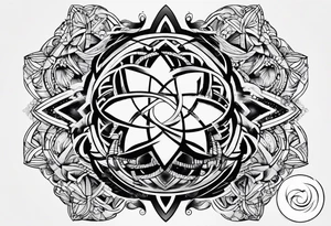 infinity connection tattoo idea