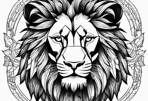 Lion tattoo idea