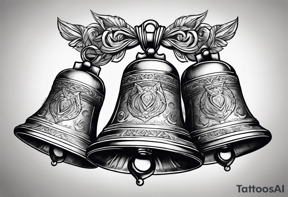 A Bell with the name Valor tattoo idea