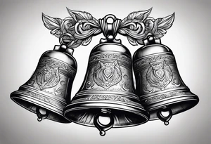 A Bell with the name Valor tattoo idea