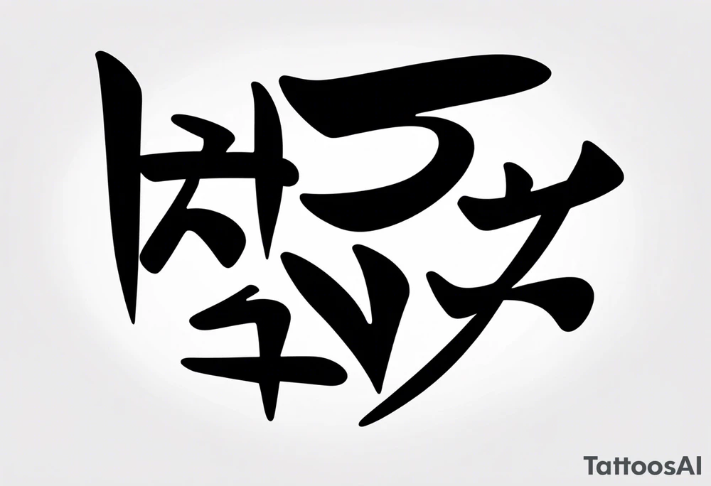 kanji date saying 30 1 2010 tattoo idea