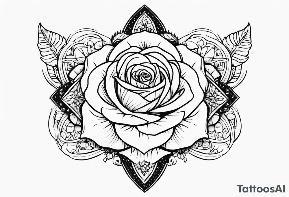 Tattoo the name of my wife Princess Rose Salaya tattoo idea