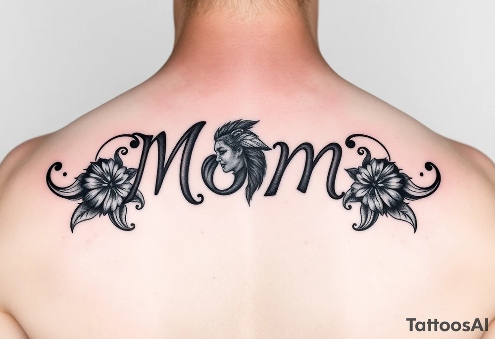 mom and kids tattoo idea