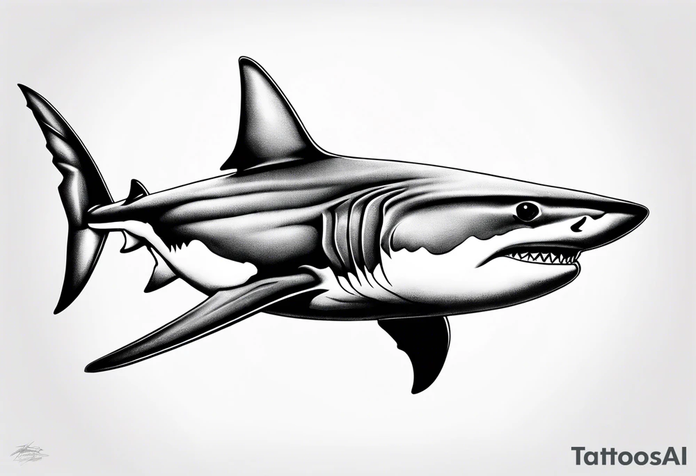 Shark tattoo idea