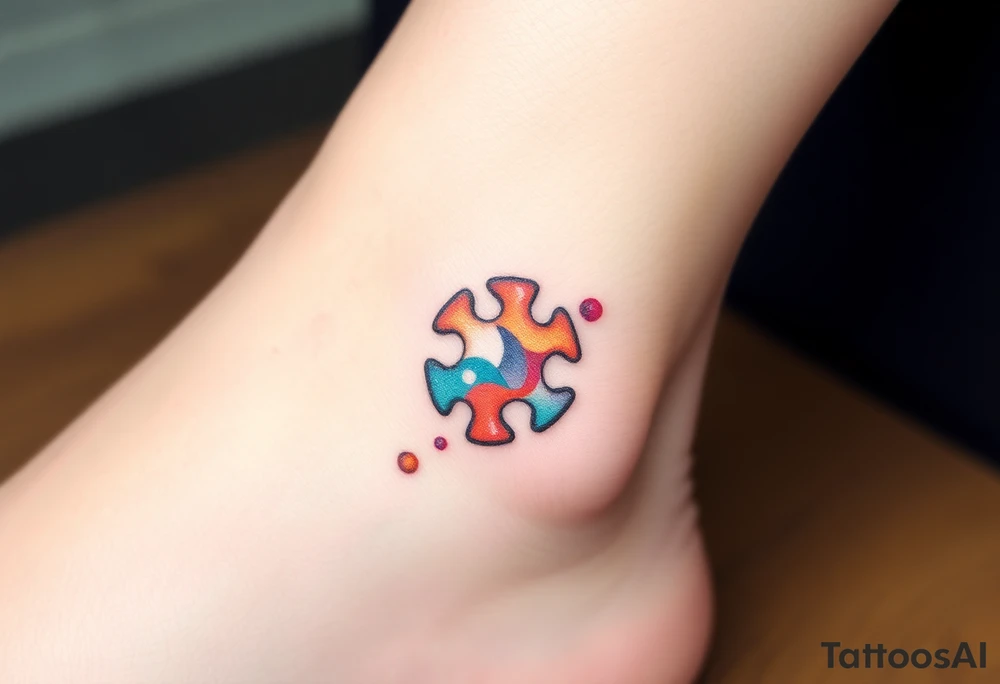 autism symbol tattoo idea