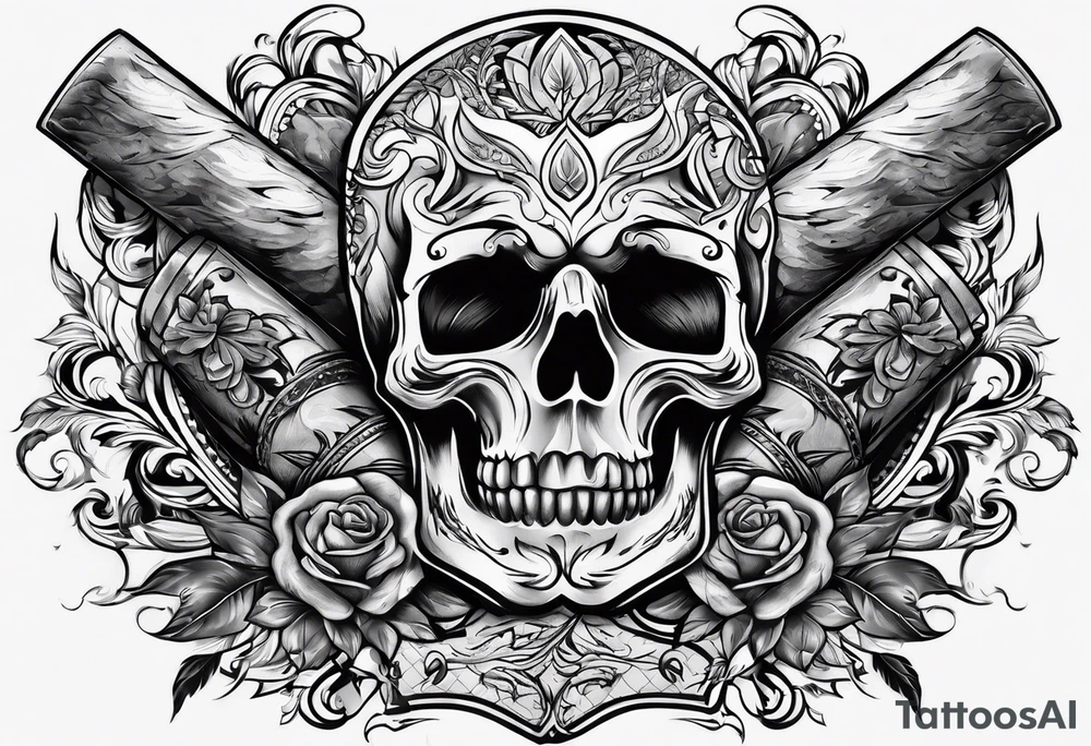 Smoking Cigars tattoo idea