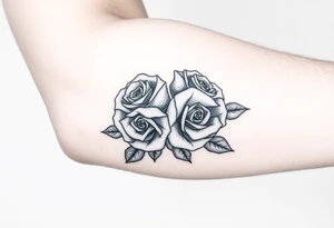 roses tattoo idea