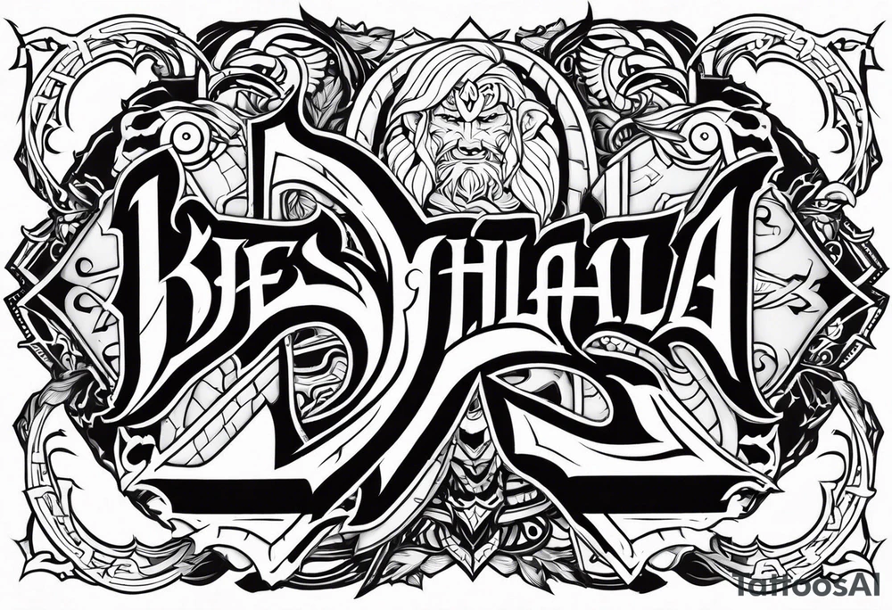 valhalla berserker tattoo idea