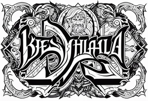valhalla berserker tattoo idea