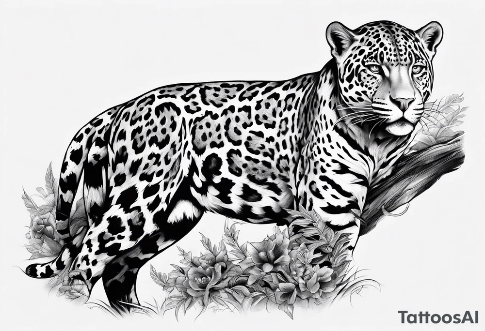 Jaguar tattoo tattoo idea