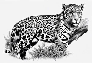 Jaguar tattoo tattoo idea