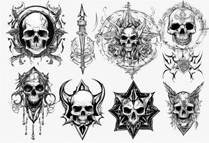 Gothic tattoo idea