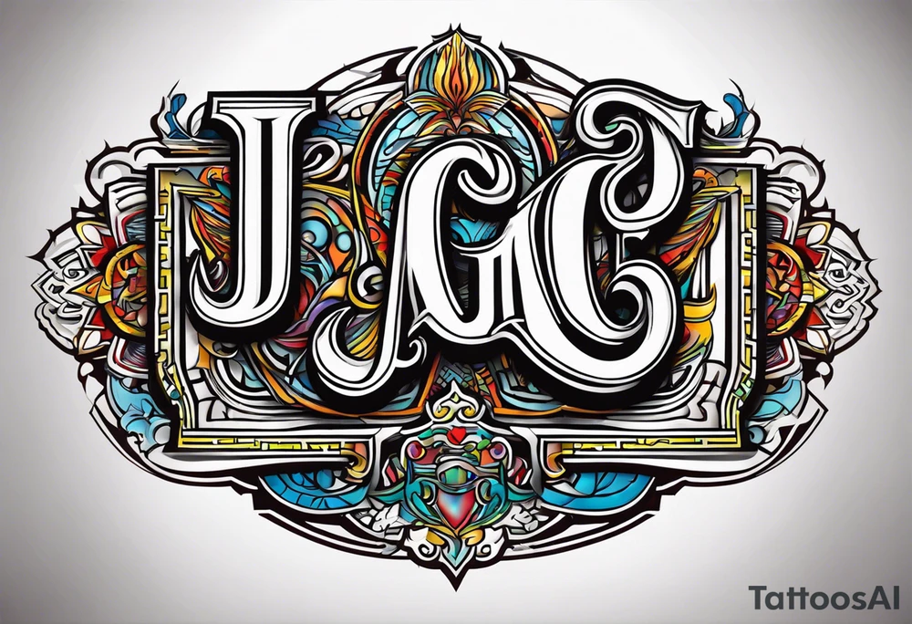 J.D.M
J.A.G
J.N.M tattoo idea