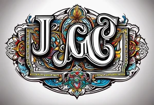 J.D.M
J.A.G
J.N.M tattoo idea