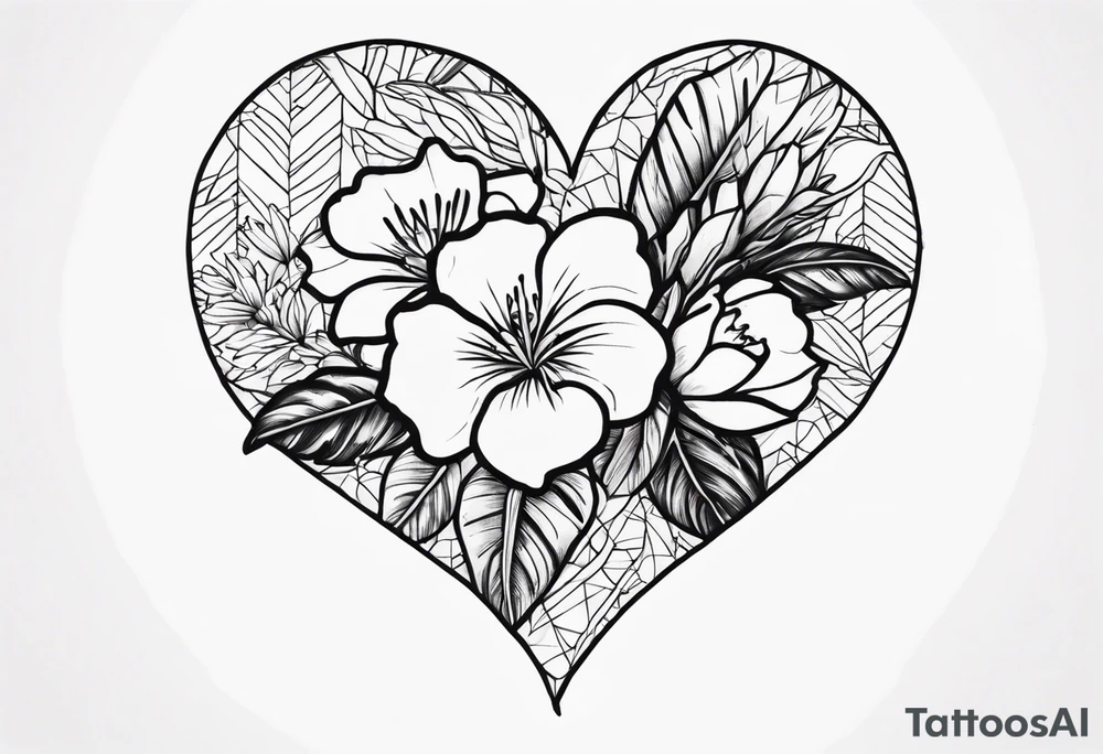 Cuba & Arizona 
 inside a heart tattoo idea