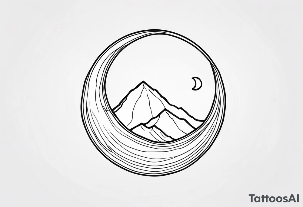 explore symbole 
sacred crescent moon tattoo idea