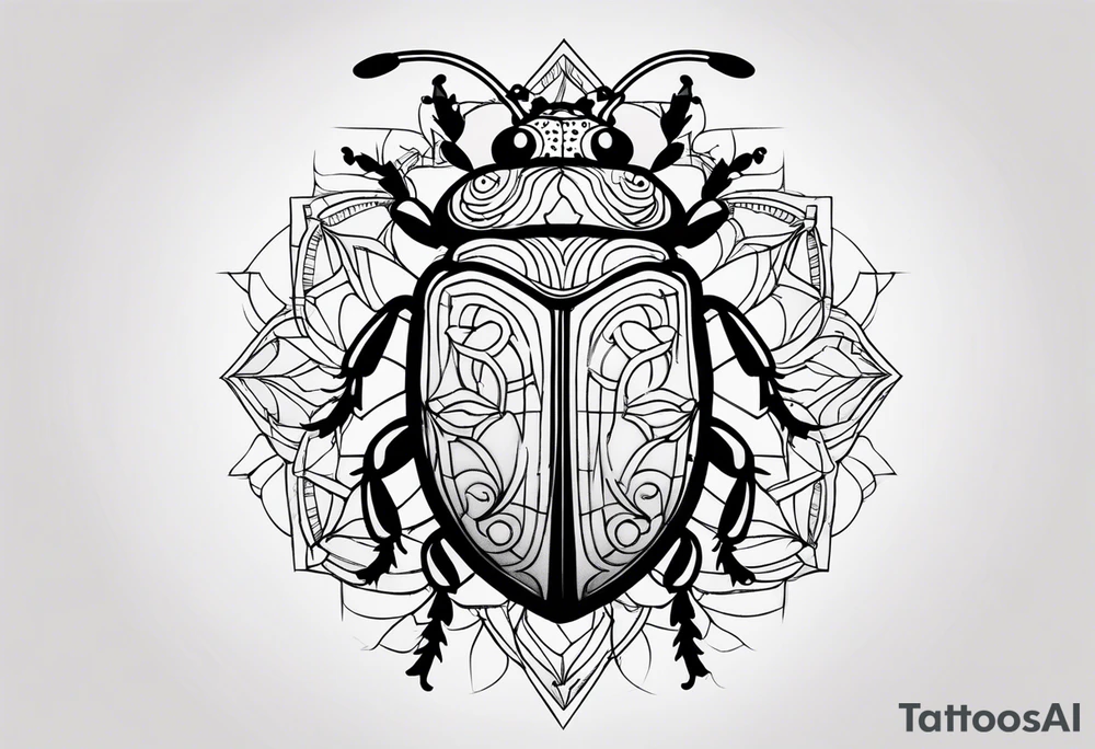 Ladybug tattoo idea