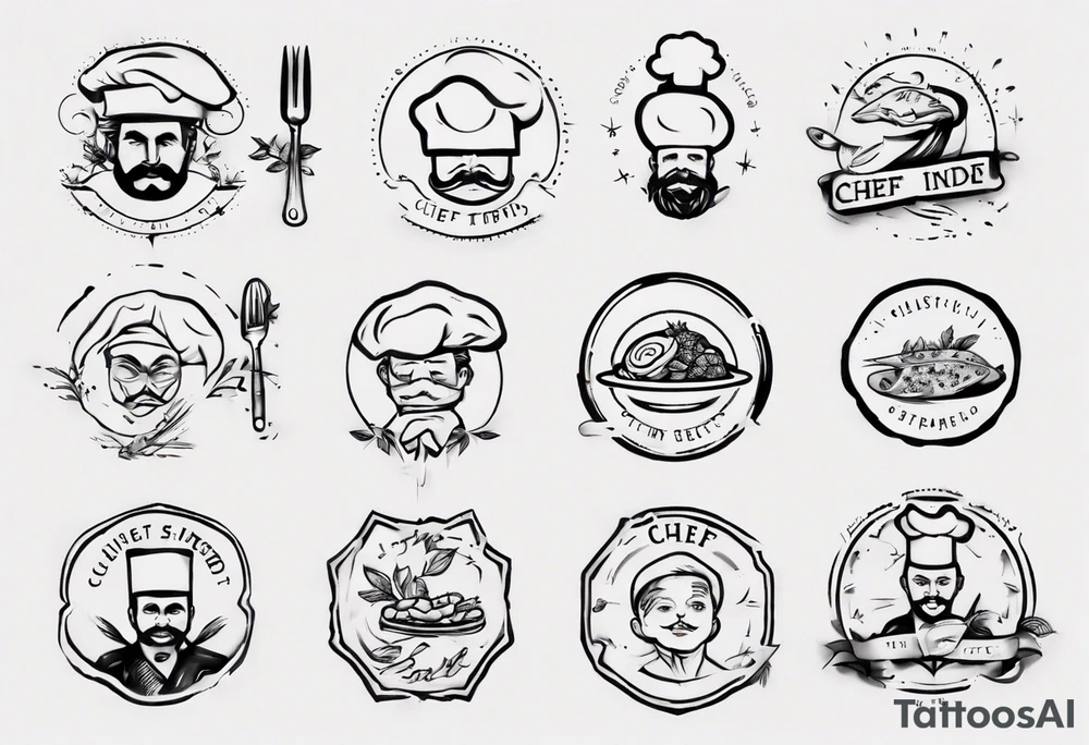 chef inspired tattoo idea