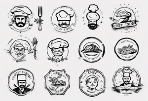 chef inspired tattoo idea