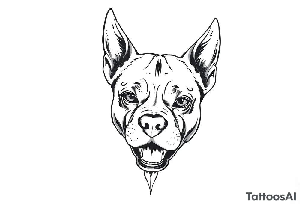 PITBULL tattoo idea