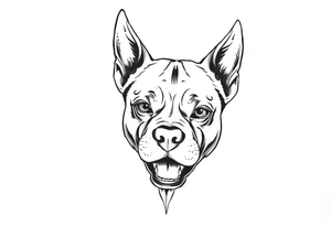 PITBULL tattoo idea