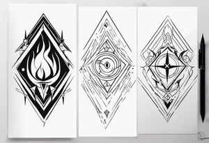 The arcane lega of legends tattoo idea