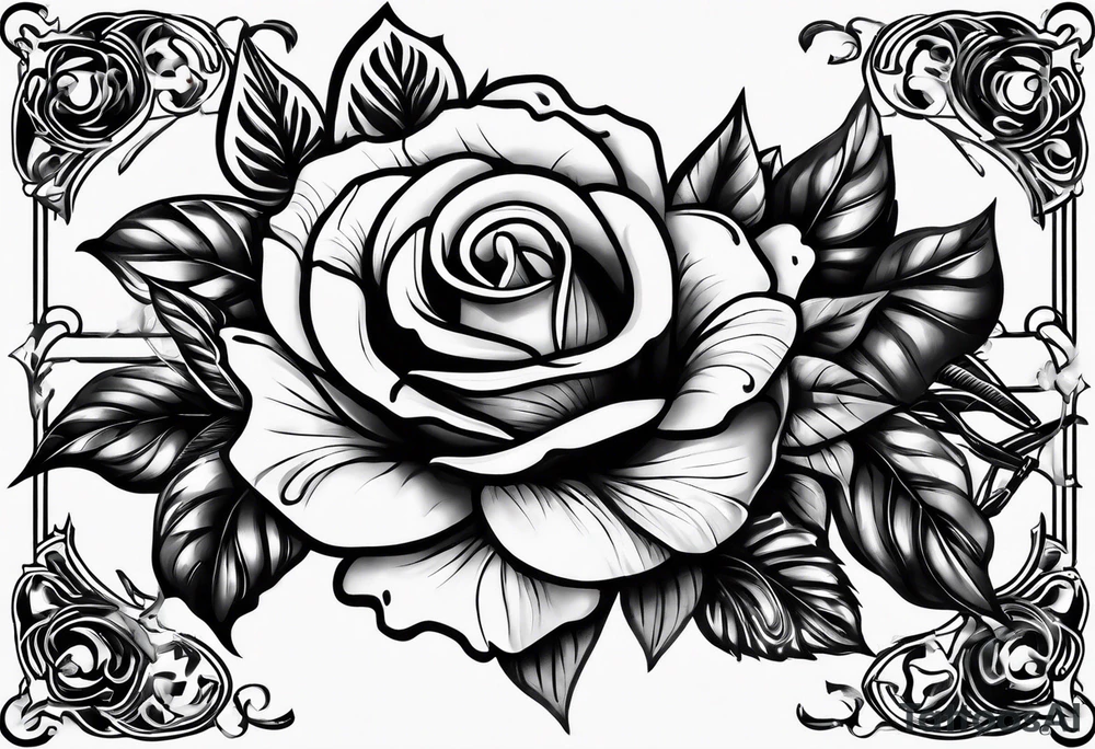 Guns and roses tattoo idea