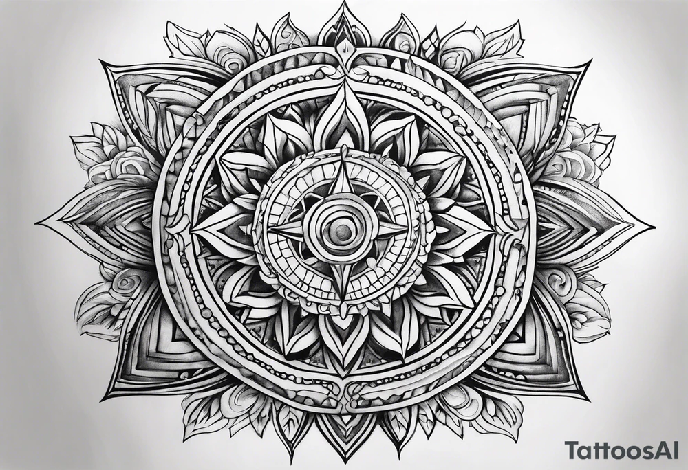Compas tattoo idea