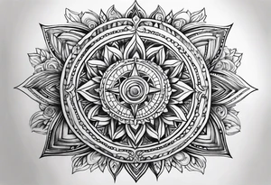 Compas tattoo idea