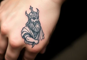 Enoch from the book of Enoch tattoo idea