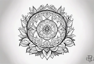 Married dedication tattoo idea