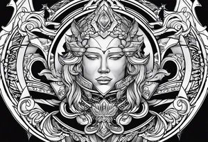 armor plates tattoo idea