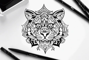 mały wąż z wystającym językiem tattoo idea