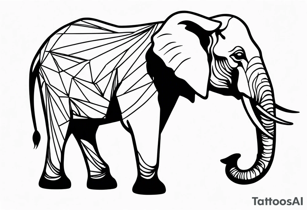 Elephant tattoo idea